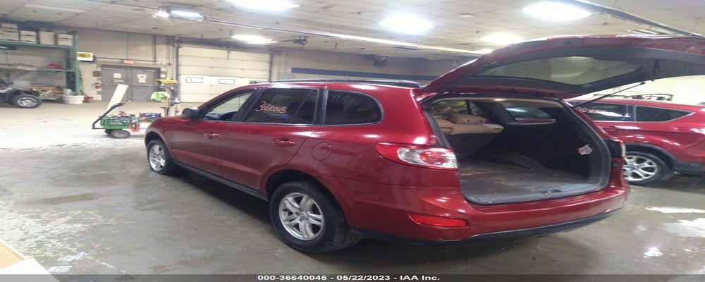 5XYZGDAB2CG165542 2012 HYUNDAI SANTA FE photo no. 3