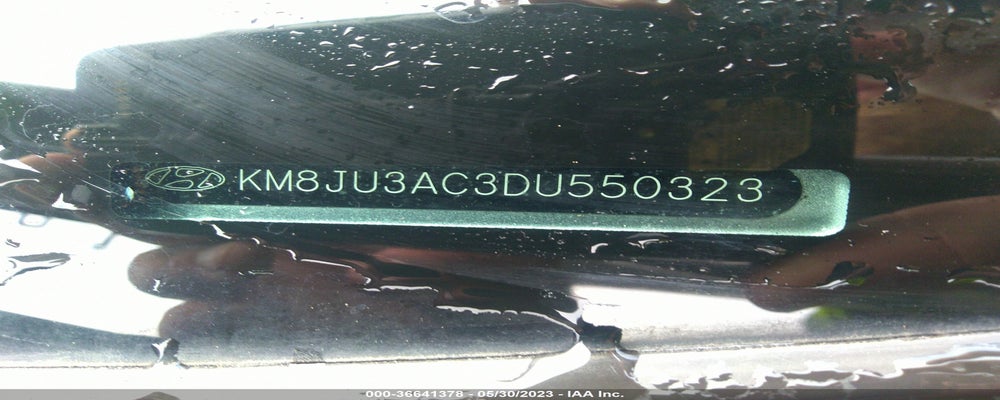 KM8JU3AC3DU550323 2013 HYUNDAI TUCSON photo no. 9