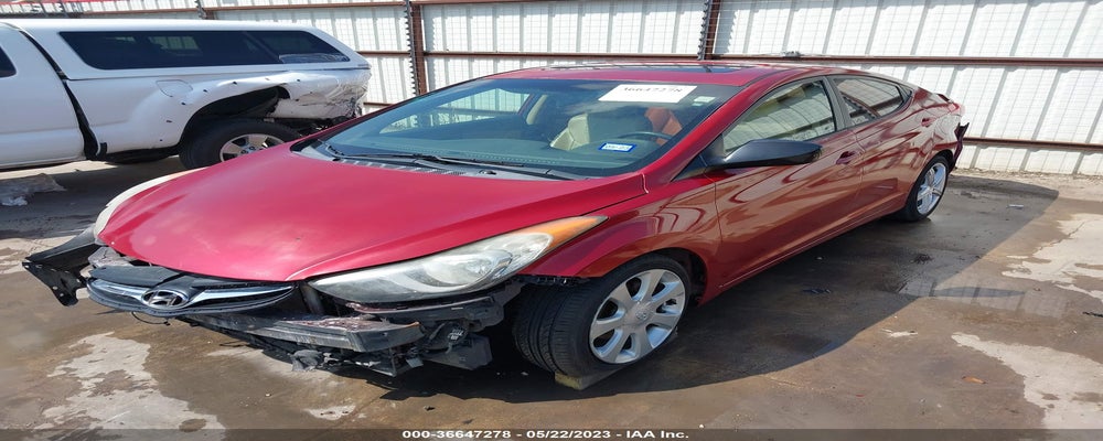 KMHDH4AE0BU092052 2011 HYUNDAI ELANTRA photo no. 2