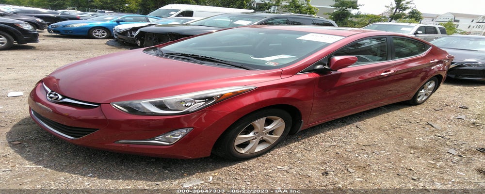 5NPDH4AEXGH708510 2016 HYUNDAI ELANTRA photo no. 2