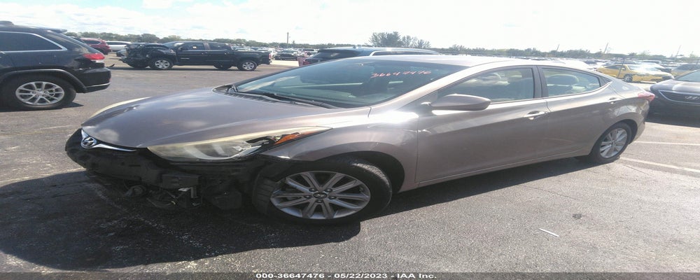 5NPDH4AE9EH543613 2014 HYUNDAI ELANTRA photo no. 2