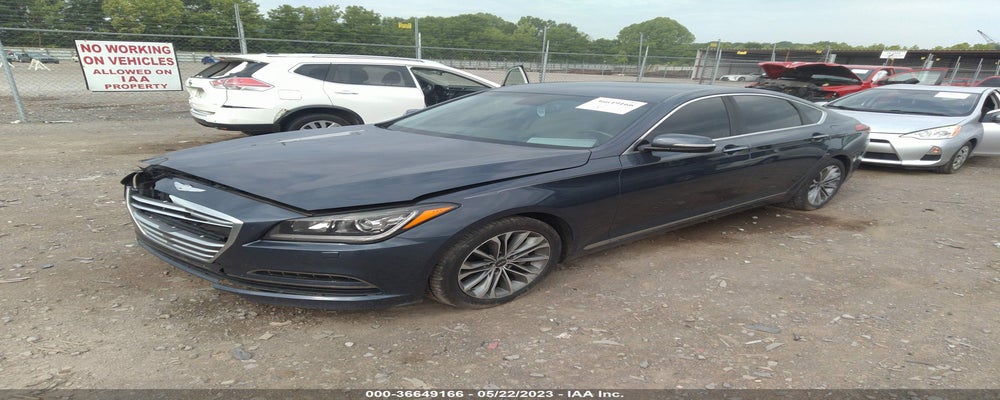KMHGN4JE1FU037864 2015 HYUNDAI GENESIS photo no. 2