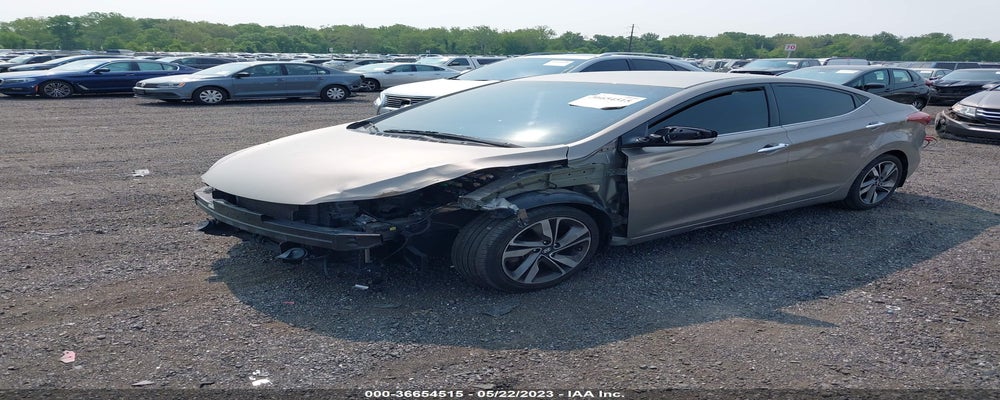5NPDH4AEXEH541756 2014 HYUNDAI ELANTRA photo no. 2