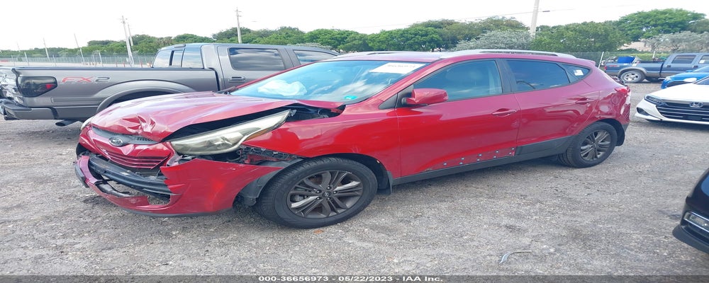 KM8JU3AG1EU885908 2014 HYUNDAI TUCSON photo no. 2