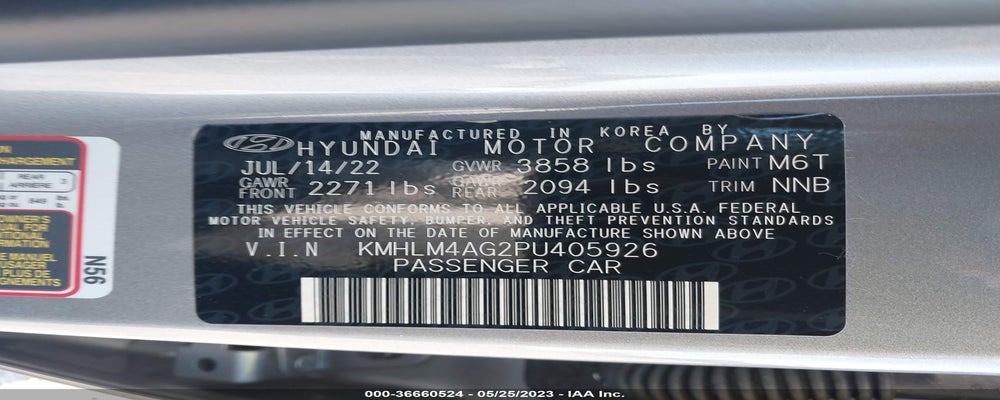 KMHLM4AG2PU405926 2023 HYUNDAI ELANTRA photo no. 9