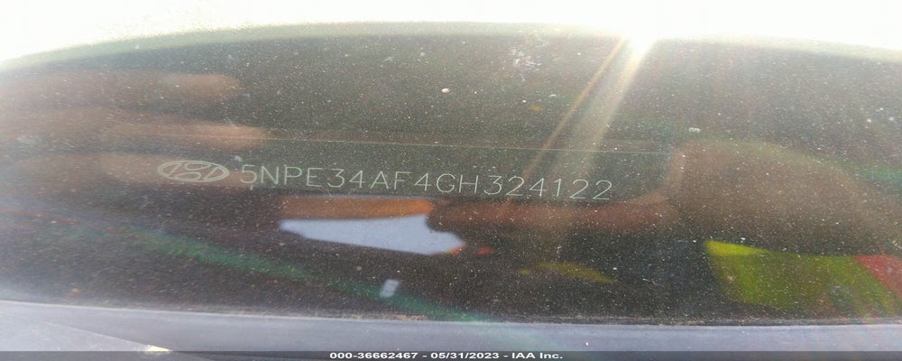 5NPE34AF4GH324122 2016 HYUNDAI SONATA photo no. 9