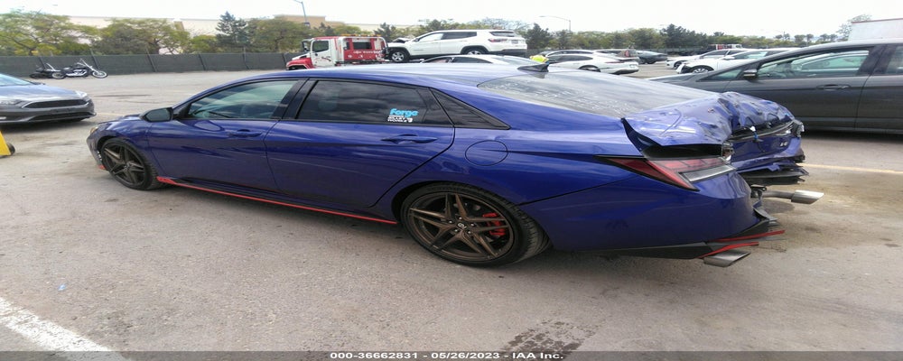 KMHLW4AK7NU006277 2022 HYUNDAI ELANTRA N photo no. 3