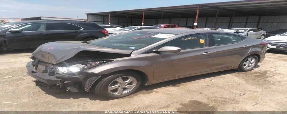 5NPDH4AE5EH537209 2014 HYUNDAI ELANTRA photo no. 2