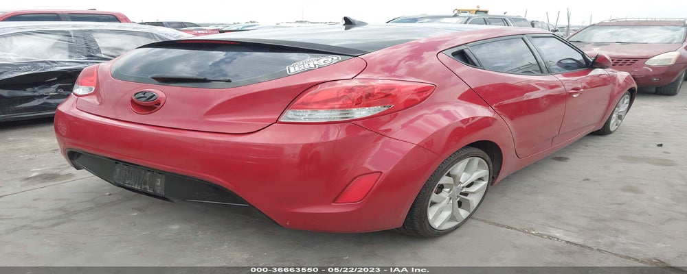 KMHTC6AD3CU056032 2012 HYUNDAI VELOSTER photo no. 4
