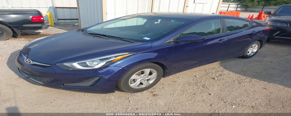 5NPDH4AE8EH469987 2014 HYUNDAI ELANTRA photo no. 2