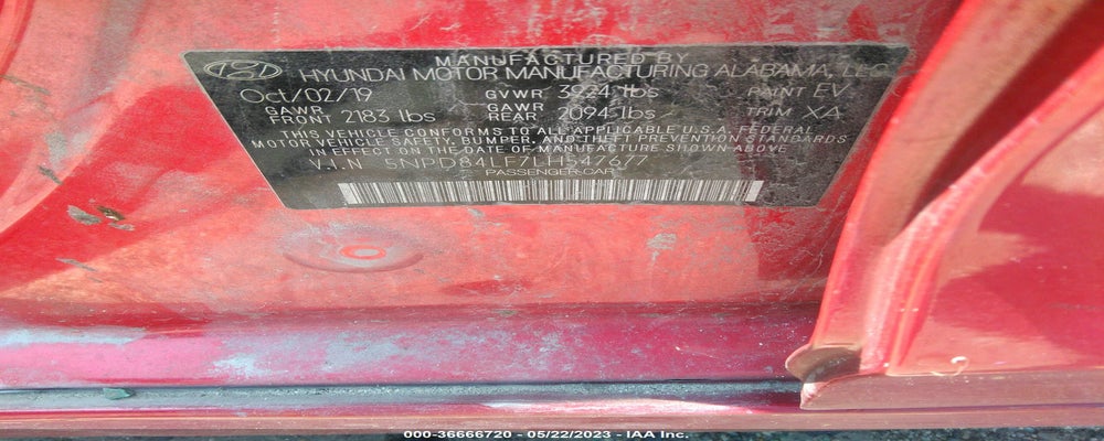 5NPD84LF7LH547677 2020 HYUNDAI ELANTRA photo no. 9