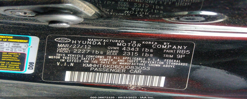 KMHHT6KD6DU083053 2013 HYUNDAI GENESIS COUPE photo no. 9