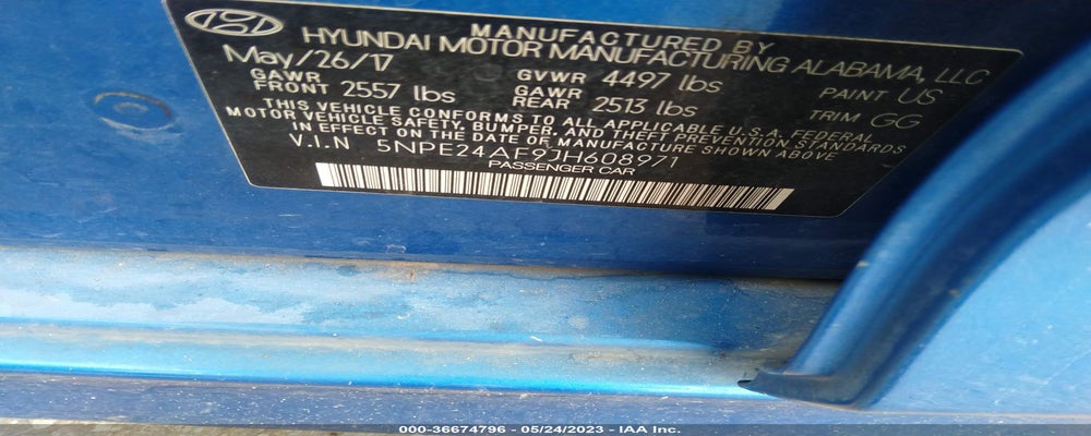 5NPE24AF9JH608971 2018 HYUNDAI SONATA photo no. 9