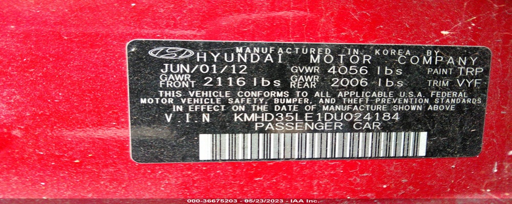 KMHD35LE1DU024184 2013 HYUNDAI ELANTRA GT photo no. 9