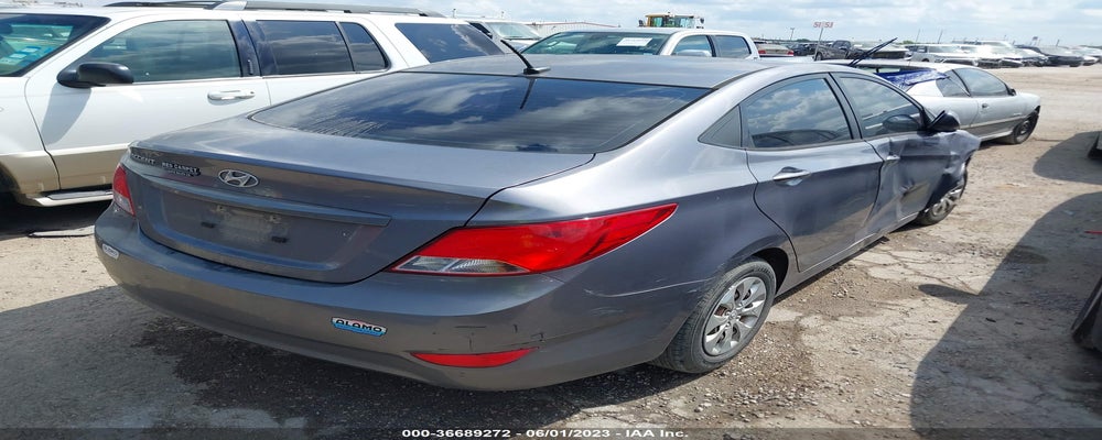 KMHCT4AE0FU825877 2015 HYUNDAI ACCENT photo no. 4