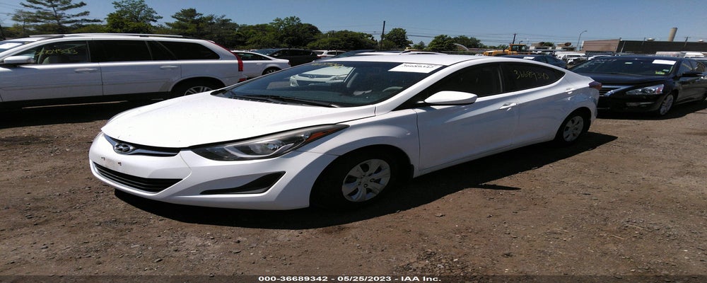 5NPDH4AEXGH720270 2016 HYUNDAI ELANTRA photo no. 2