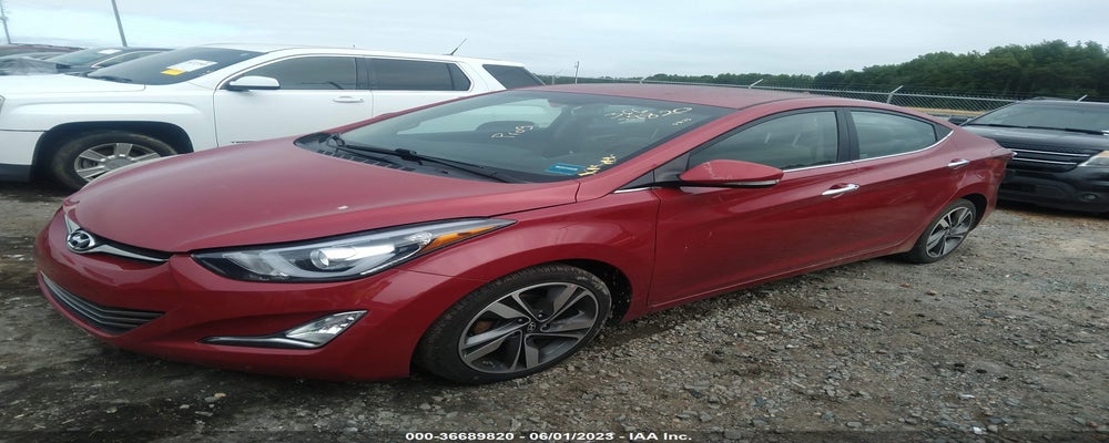 KMHDH4AE5EU033454 2014 HYUNDAI ELANTRA photo no. 2