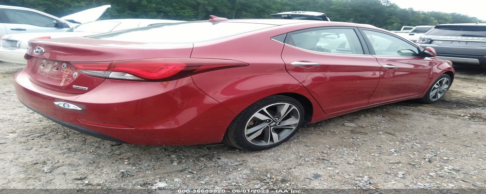 KMHDH4AE5EU033454 2014 HYUNDAI ELANTRA photo no. 4