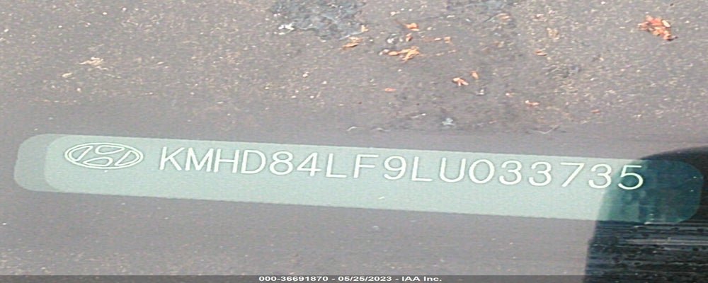 KMHD84LF9LU033735 2020 HYUNDAI ELANTRA photo no. 9