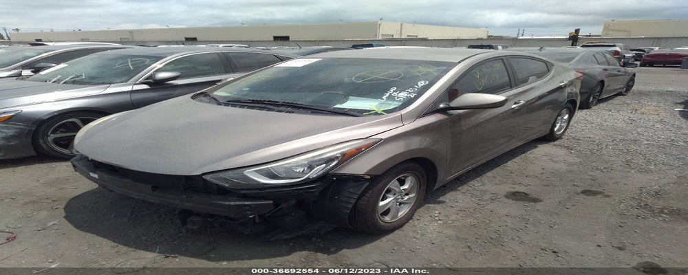 5NPDH4AE7FH639788 2015 HYUNDAI ELANTRA photo no. 2