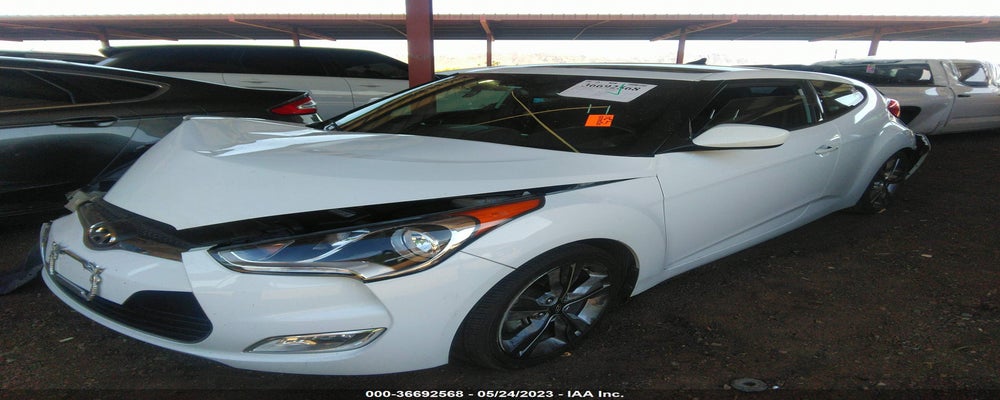 KMHTC6AD5HU316812 2017 HYUNDAI VELOSTER photo no. 2
