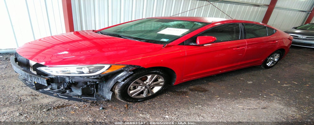 KMHD84LF4HU165017 2017 HYUNDAI ELANTRA photo no. 2