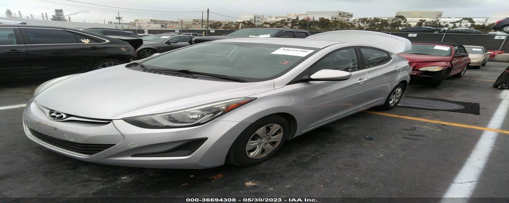 5NPDH4AE9GH709101 2016 HYUNDAI ELANTRA photo no. 2