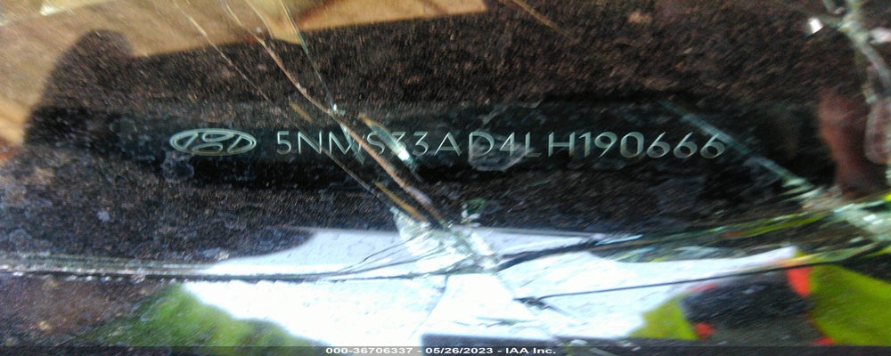 5NMS33AD4LH190666 2020 HYUNDAI SANTA FE photo no. 9