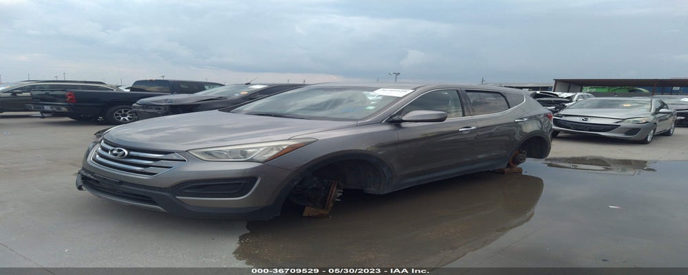5XYZT3LB4DG033998 2013 HYUNDAI SANTA FE photo no. 2