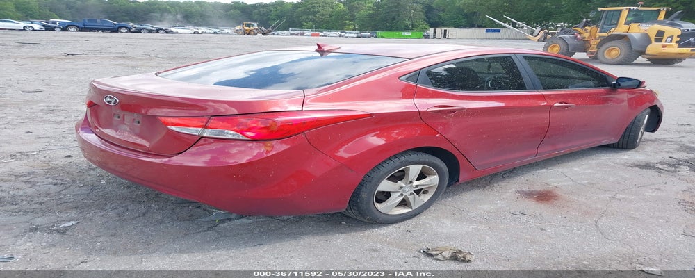 KMHDH4AE9BU117093 2011 HYUNDAI ELANTRA photo no. 4