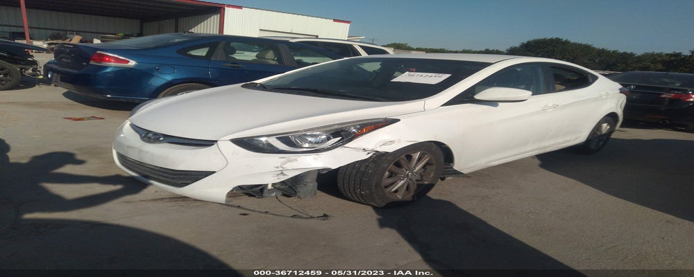 5NPDH4AE0EH507549 2014 HYUNDAI ELANTRA photo no. 2
