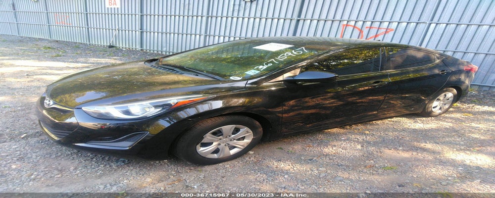 5NPDH4AE8GH744311 2016 HYUNDAI ELANTRA photo no. 2