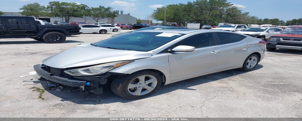 5NPDH4AE8GH790706 2016 HYUNDAI ELANTRA photo no. 2