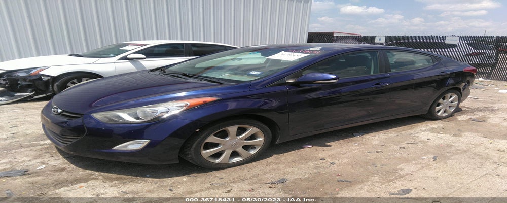 5NPDH4AE7CH110854 2012 HYUNDAI ELANTRA photo no. 2