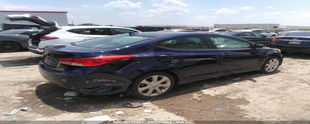 5NPDH4AE7CH110854 2012 HYUNDAI ELANTRA photo no. 4