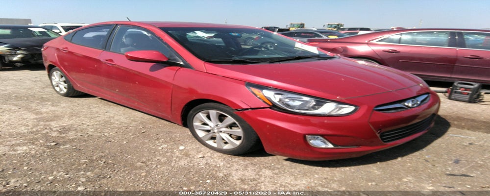 KMHCU4AE3DU438413 2013 HYUNDAI ACCENT photo no. 10