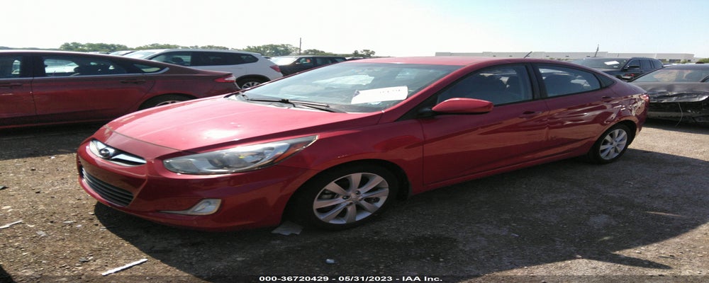 KMHCU4AE3DU438413 2013 HYUNDAI ACCENT photo no. 2