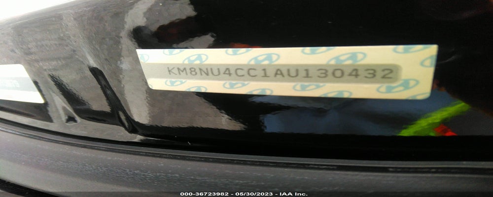 KM8NU4CC1AU130432 2010 HYUNDAI VERACRUZ photo no. 9