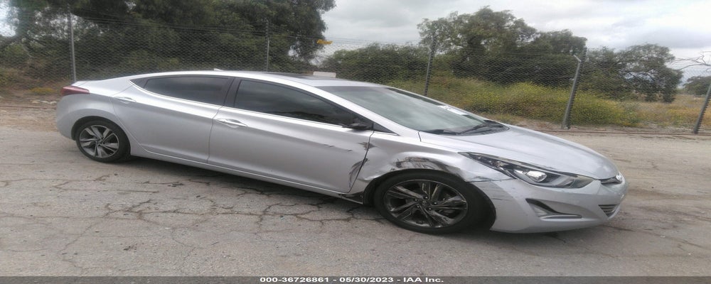 5NPDH4AEXEH510071 2014 HYUNDAI ELANTRA photo no. 4