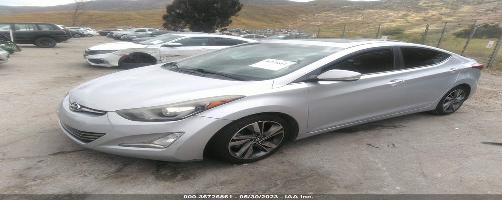 5NPDH4AEXEH510071 2014 HYUNDAI ELANTRA photo no. 2