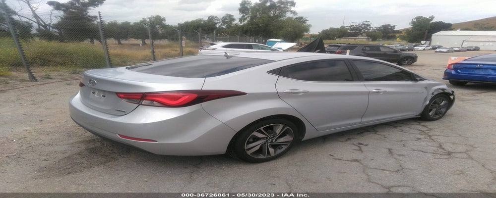 5NPDH4AEXEH510071 2014 HYUNDAI ELANTRA photo no. 4