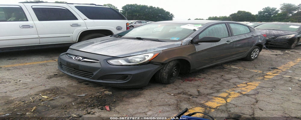 KMHCT4AE3EU777144 2014 HYUNDAI ACCENT photo no. 2