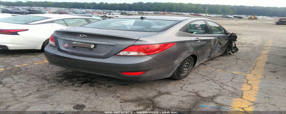KMHCT4AE3EU777144 2014 HYUNDAI ACCENT photo no. 4