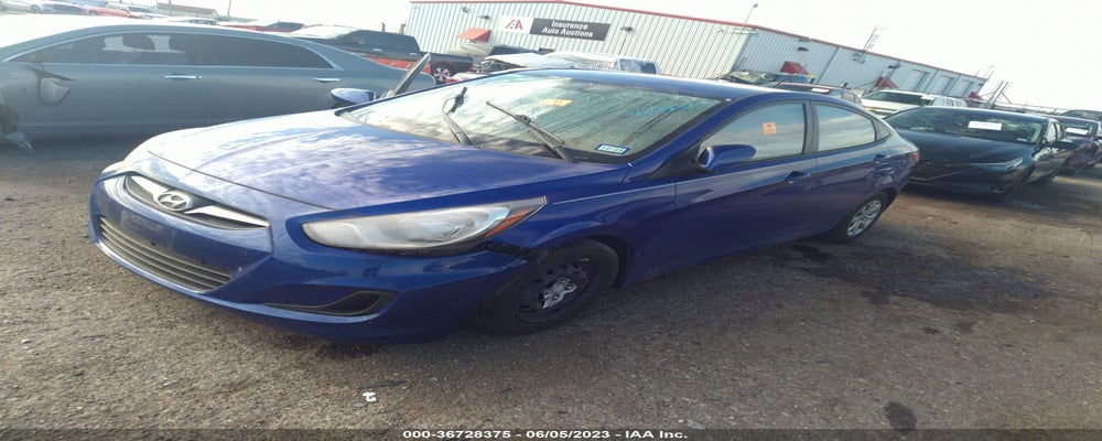 KMHCT4AE3EU669803 2014 HYUNDAI ACCENT photo no. 2