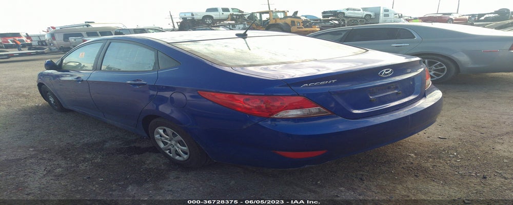 KMHCT4AE3EU669803 2014 HYUNDAI ACCENT photo no. 3
