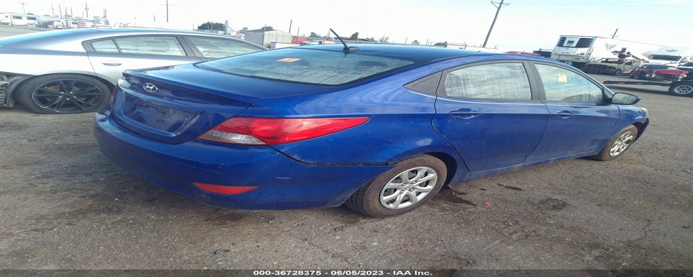 KMHCT4AE3EU669803 2014 HYUNDAI ACCENT photo no. 4