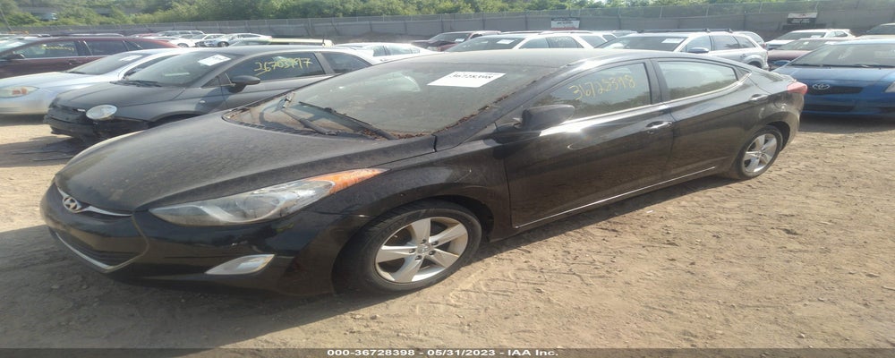 KMHDH4AE3CU456448 2012 HYUNDAI ELANTRA photo no. 2