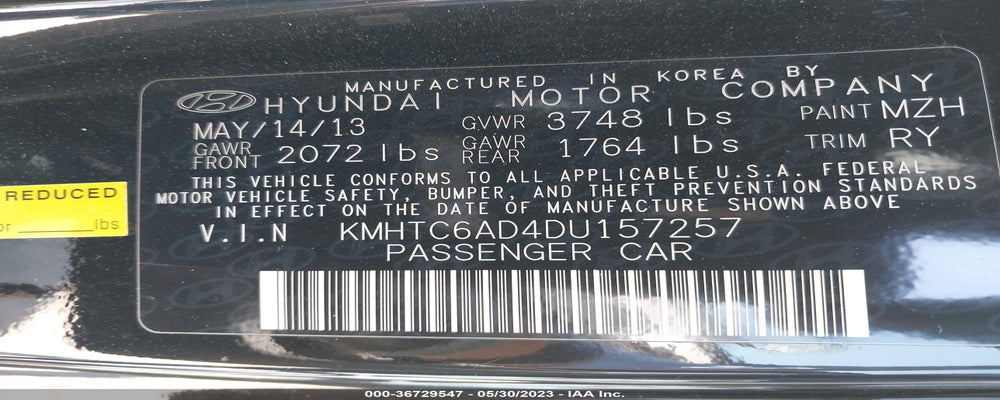 KMHTC6AD4DU157257 2013 HYUNDAI VELOSTER photo no. 9