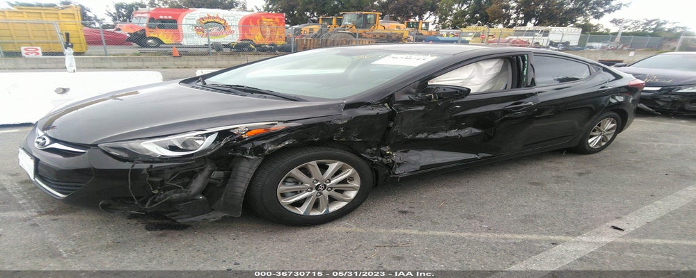 KMHDH4AE7EU060073 2014 HYUNDAI ELANTRA photo no. 2