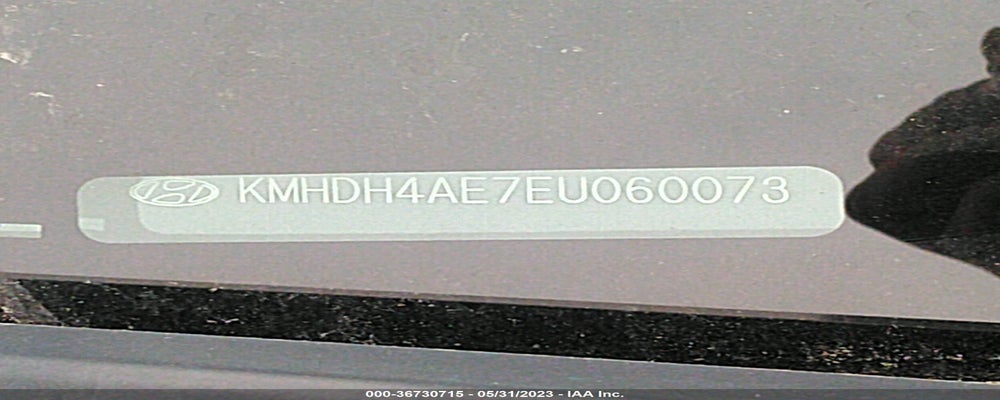 KMHDH4AE7EU060073 2014 HYUNDAI ELANTRA photo no. 9